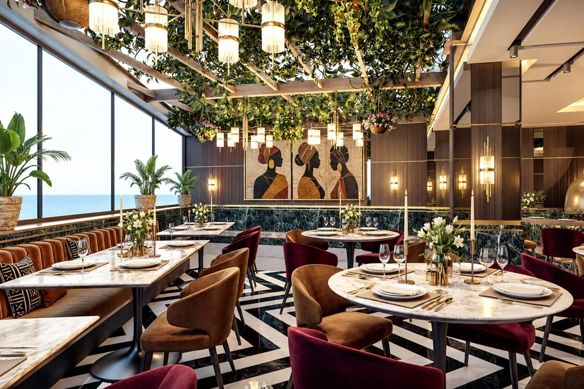 Teranga Dakar · Concept de restaurant · Démonstration